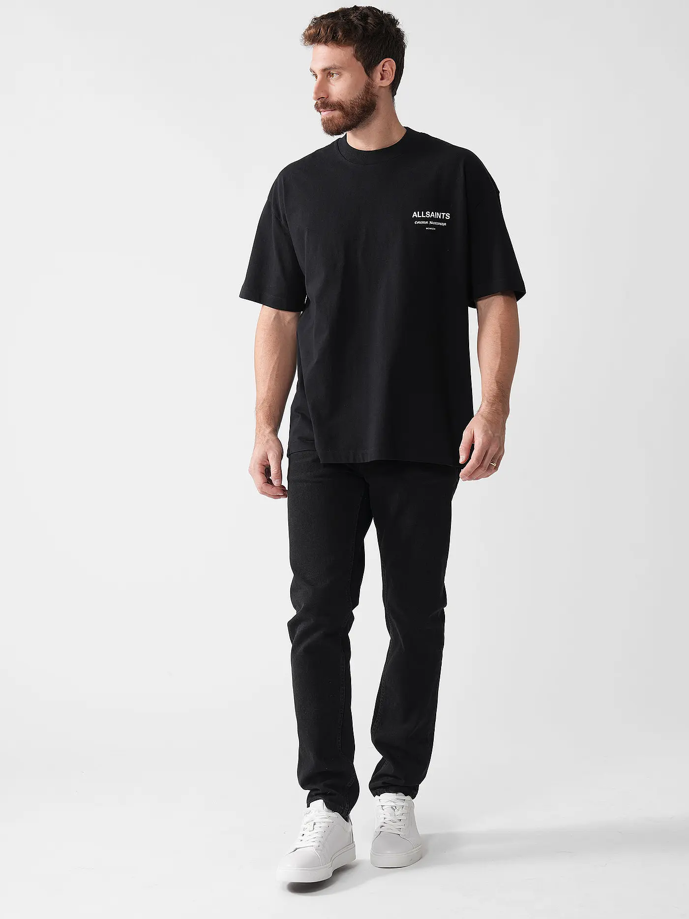 NUDIE JEANS | Jeans Regular Fit SOLID OLLIE BLACK STEEL | 